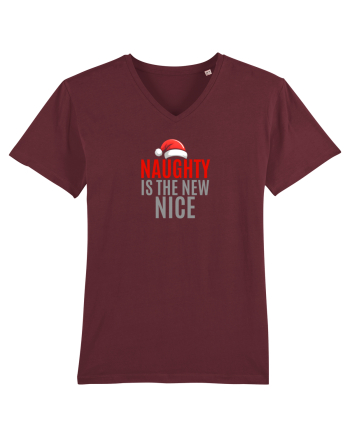 NAUGHTY IS THE NEW NICE Burgundy