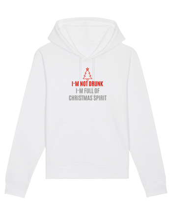 NOT DRUNK, FULL OF CHRISTMAS SPIRIT White