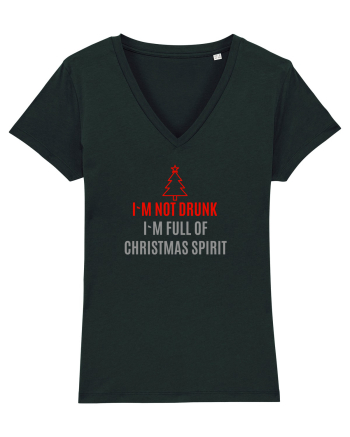 NOT DRUNK, FULL OF CHRISTMAS SPIRIT Black