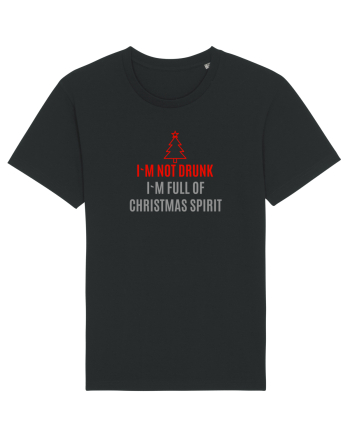 NOT DRUNK, FULL OF CHRISTMAS SPIRIT Black