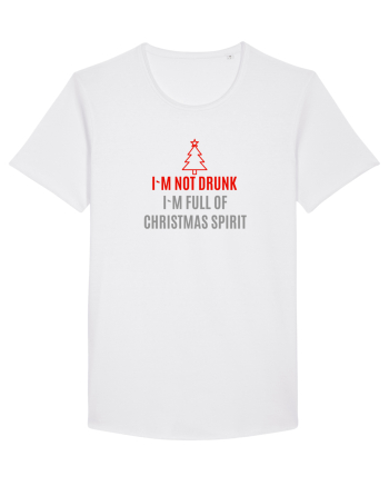 NOT DRUNK, FULL OF CHRISTMAS SPIRIT White