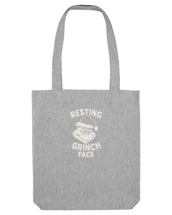 RESTING GRINCH FACE Heather Grey