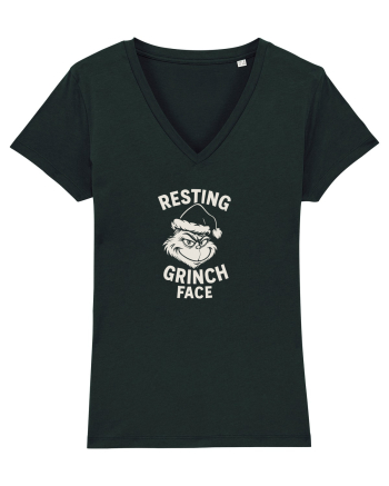 RESTING GRINCH FACE Black