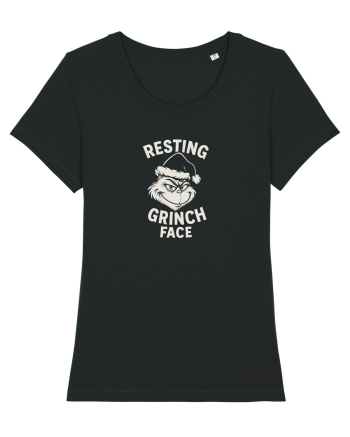 RESTING GRINCH FACE Black