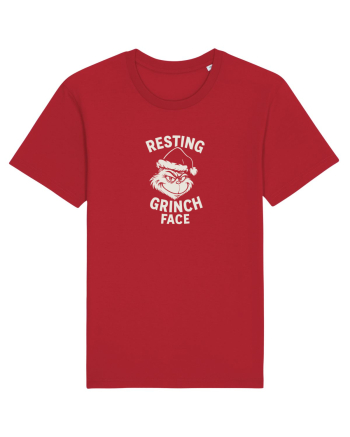 RESTING GRINCH FACE Red