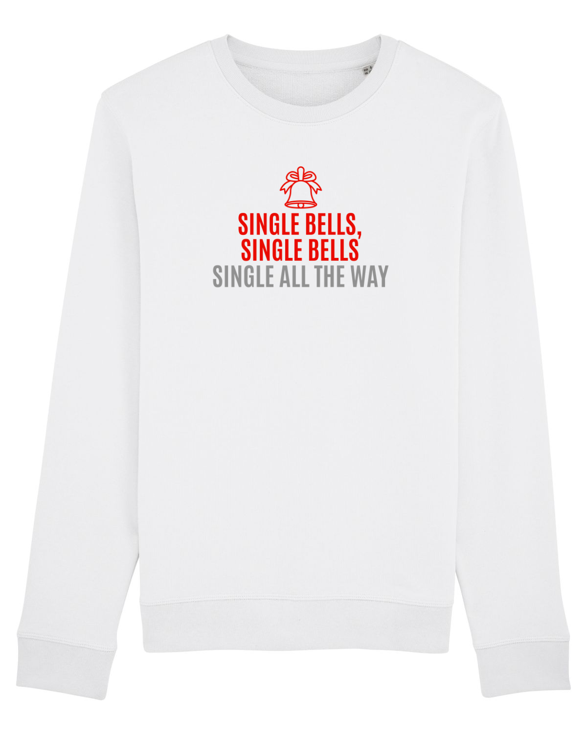 Bluză mânecă lungă Unisex Rise White