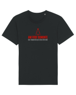 AM FOST CUMINTE... dar depinde pe cine intrebi Tricou mânecă scurtă Unisex Rocker