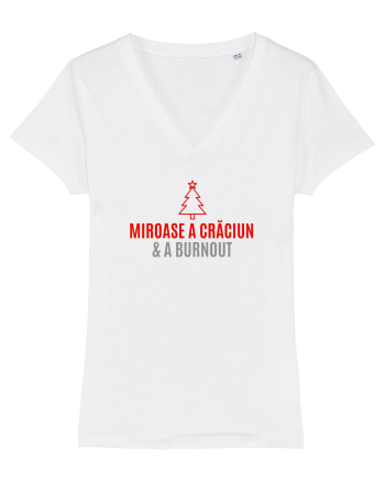 MIROASE A CRACIUN...  SI  A BURNOUT White
