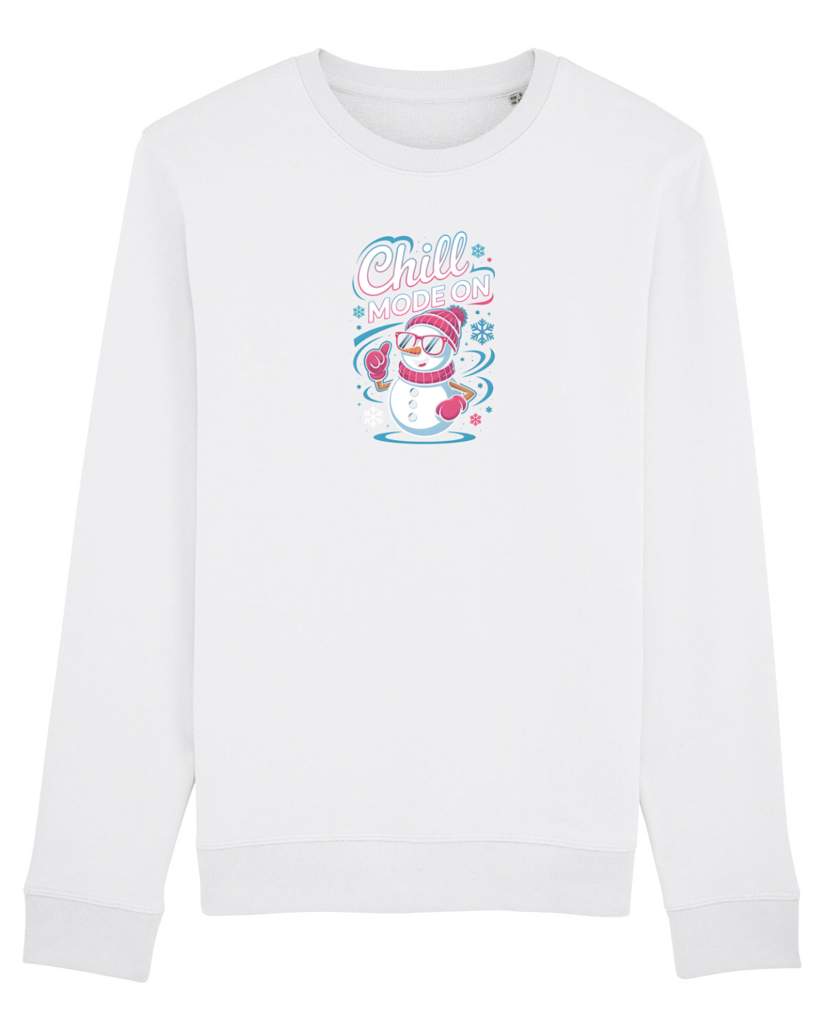 Bluză mânecă lungă Unisex Rise White