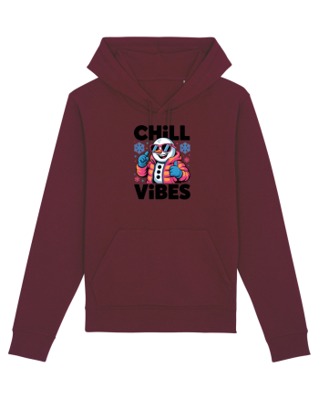 CHILL  VIBES - OM DE ZAPADA COOL  Burgundy