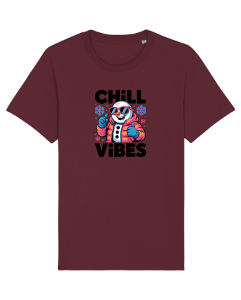 CHILL  VIBES - OM DE ZAPADA COOL  Burgundy