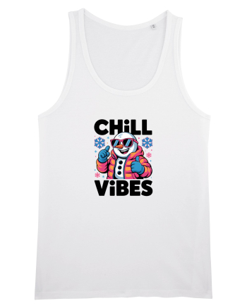CHILL  VIBES - OM DE ZAPADA COOL  White