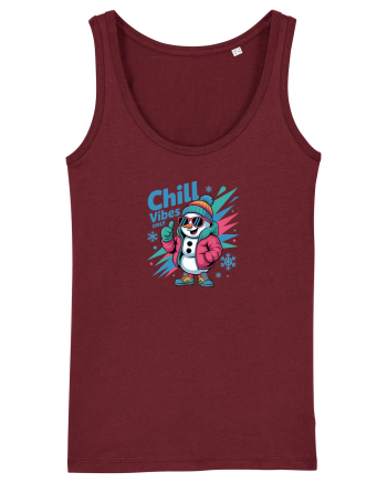 CHILL  VIBES ONLY  - OM DE ZAPADA COOL 1 Burgundy