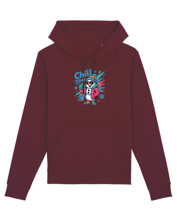 CHILL  VIBES ONLY  - OM DE ZAPADA COOL 1 Burgundy