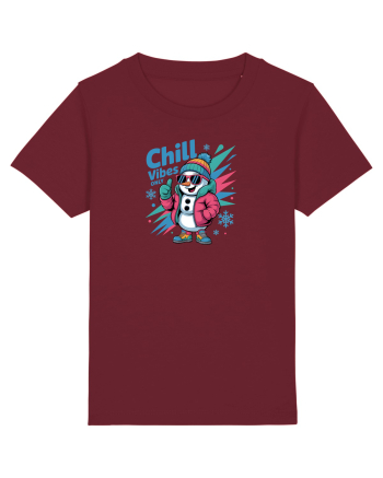 CHILL  VIBES ONLY  - OM DE ZAPADA COOL 1 Burgundy