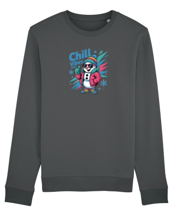 CHILL  VIBES ONLY  - OM DE ZAPADA COOL 1 Anthracite