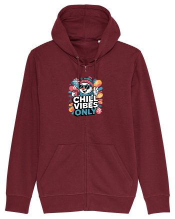 CHILL  VIBES ONLY  - OM DE ZAPADA COOL 2 Burgundy