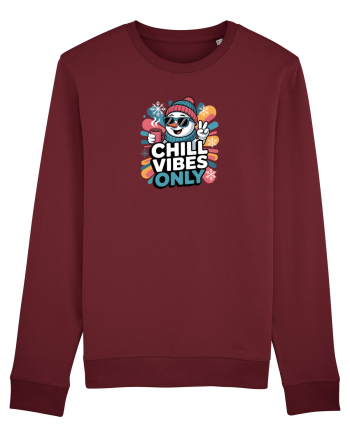 CHILL  VIBES ONLY  - OM DE ZAPADA COOL 2 Burgundy