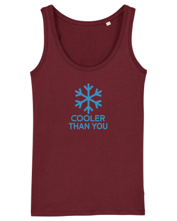 COOLER THAN YOU - Fulg zapada Burgundy