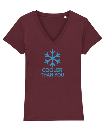 COOLER THAN YOU - Fulg zapada Burgundy