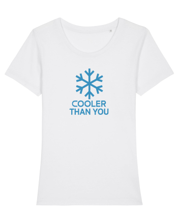 COOLER THAN YOU - Fulg zapada White
