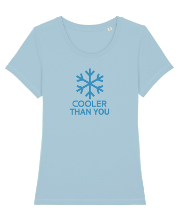 COOLER THAN YOU - Fulg zapada Sky Blue