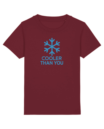 COOLER THAN YOU - Fulg zapada Burgundy