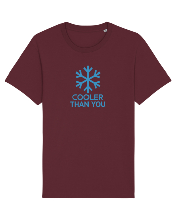 COOLER THAN YOU - Fulg zapada Burgundy
