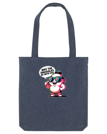 MAY THE SNUGGLES BE WITH YOU - omulet simpatic cool Midnight Blue