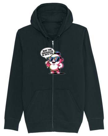 MAY THE SNUGGLES BE WITH YOU - omulet simpatic cool Black