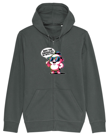 MAY THE SNUGGLES BE WITH YOU - omulet simpatic cool Anthracite