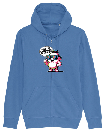 MAY THE SNUGGLES BE WITH YOU - omulet simpatic cool Bright Blue