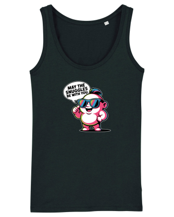MAY THE SNUGGLES BE WITH YOU - omulet simpatic cool Black