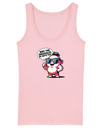 MAY THE SNUGGLES BE WITH YOU - omulet simpatic cool Cotton Pink