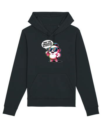 MAY THE SNUGGLES BE WITH YOU - omulet simpatic cool Black