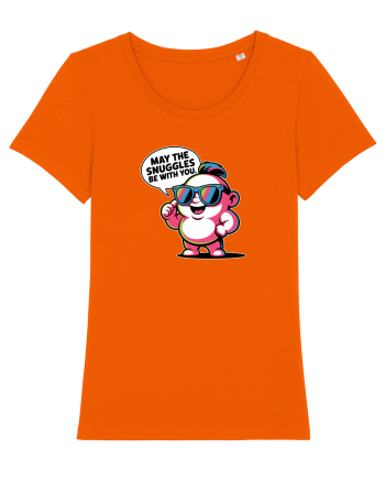 MAY THE SNUGGLES BE WITH YOU - omulet simpatic cool Bright Orange