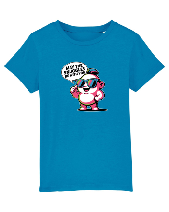 MAY THE SNUGGLES BE WITH YOU - omulet simpatic cool Azur