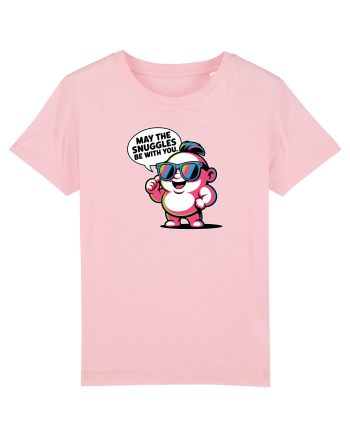 MAY THE SNUGGLES BE WITH YOU - omulet simpatic cool Cotton Pink
