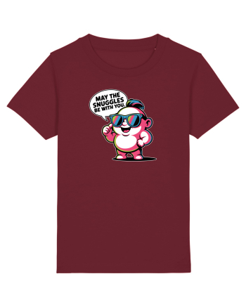 MAY THE SNUGGLES BE WITH YOU - omulet simpatic cool Burgundy
