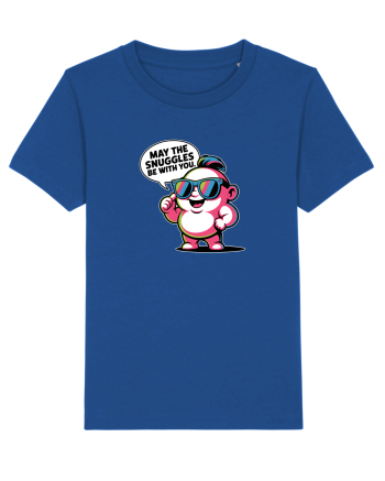 MAY THE SNUGGLES BE WITH YOU - omulet simpatic cool Majorelle Blue