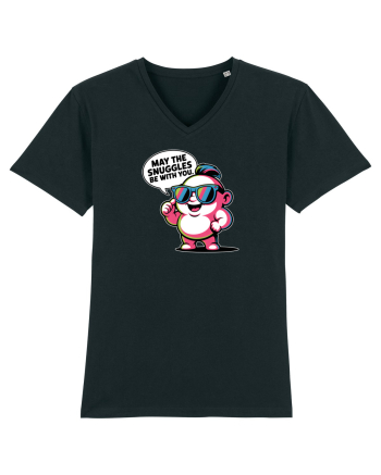 MAY THE SNUGGLES BE WITH YOU - omulet simpatic cool Black