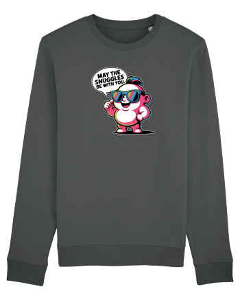 MAY THE SNUGGLES BE WITH YOU - omulet simpatic cool Anthracite