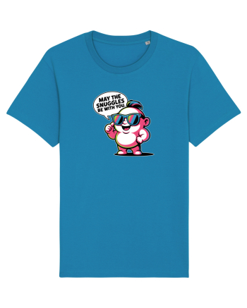MAY THE SNUGGLES BE WITH YOU - omulet simpatic cool Azur