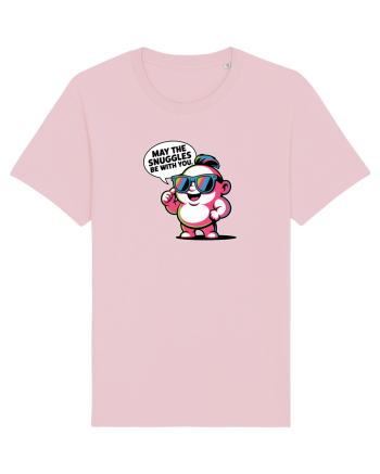 MAY THE SNUGGLES BE WITH YOU - omulet simpatic cool Cotton Pink