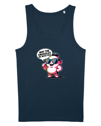 MAY THE SNUGGLES BE WITH YOU - omulet simpatic cool Navy