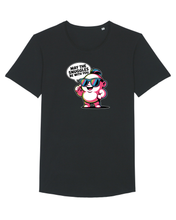 MAY THE SNUGGLES BE WITH YOU - omulet simpatic cool Black
