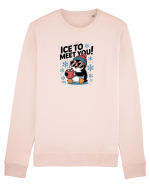 `ICE TO MEET YOU! - pinguin simpatic cool Bluză mânecă lungă Unisex Rise