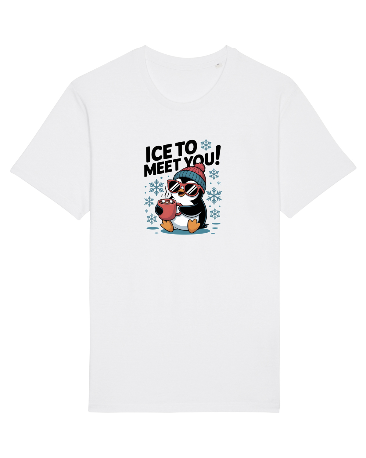 Tricou mânecă scurtă Unisex Rocker White
