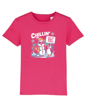 `ICE TO MEET YOU! - om de zapada & pinguin simpatic cool Raspberry