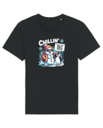 `ICE TO MEET YOU! - om de zapada & pinguin simpatic cool Tricou mânecă scurtă Unisex Rocker